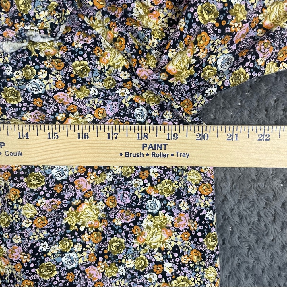 Universal Thread Women's Balloon 3/4 Sleeve Floral Blouse Size Small Cottagecore - Picture 8 of 9